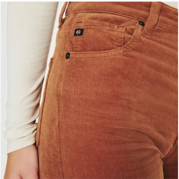 AG Adriano Goldschmied Alexxis 90's High Rise Bootcut Jeans Corduroy Size 30 - Picture 3 of 3